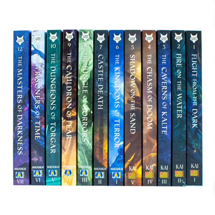 Lone Wolf Series Books 1-12 Collection Set By Joe Dever (Flight from the Dark)