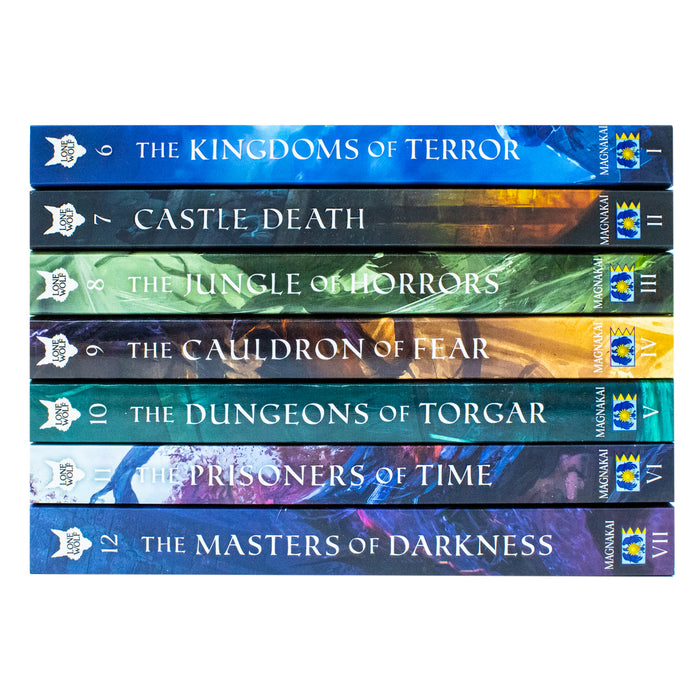 Lone Wolf Series Books 6 - 12 Collection Set by Joe Dever (The Kingdoms of Terror)