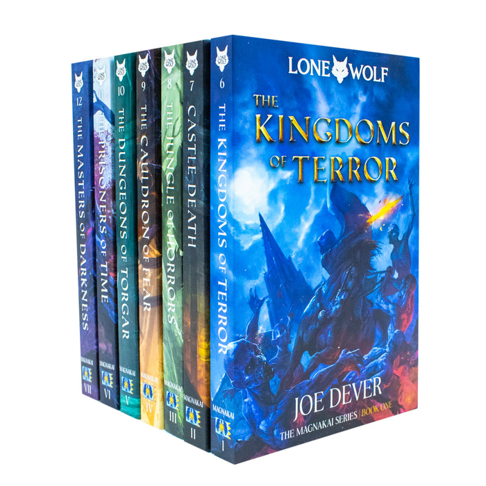 Lone Wolf Series Books 6 - 12 Collection Set by Joe Dever (The Kingdoms of Terror)