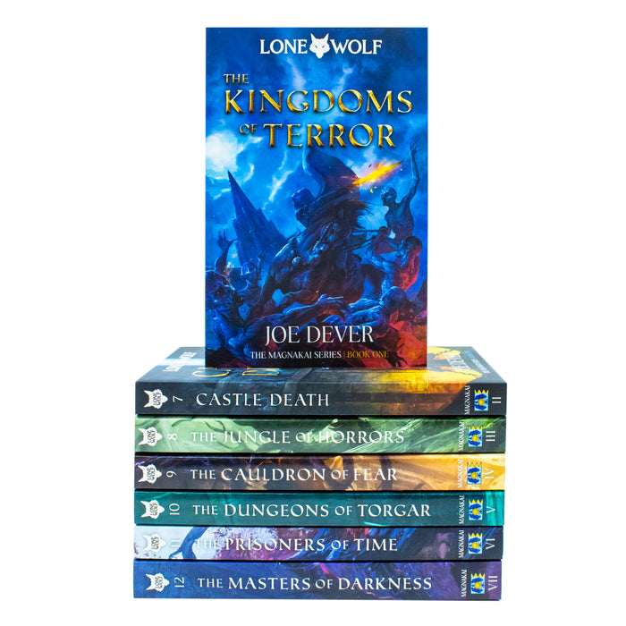 Lone Wolf Series Books 6 - 12 Collection Set by Joe Dever (The Kingdoms of Terror)