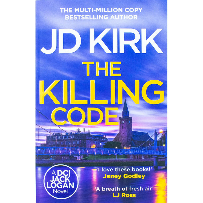 DCI Logan Crime Thrillers 3 Books Collection Set By JD Kirk (Thicker Than Water, A Litter of Bones)