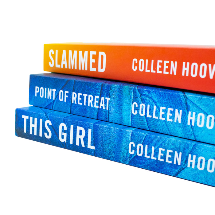 Colleen Hoover Slammed Series 3 Books Collection Set (Slammed, Point of Retreat & This Girl)