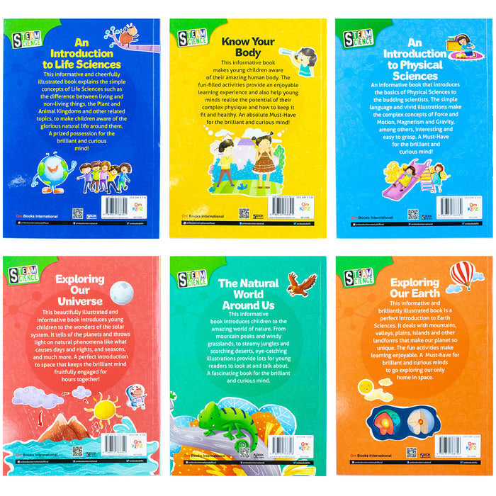 Steam My First Science Library 6 Books Collection Set by Shweta Sinha