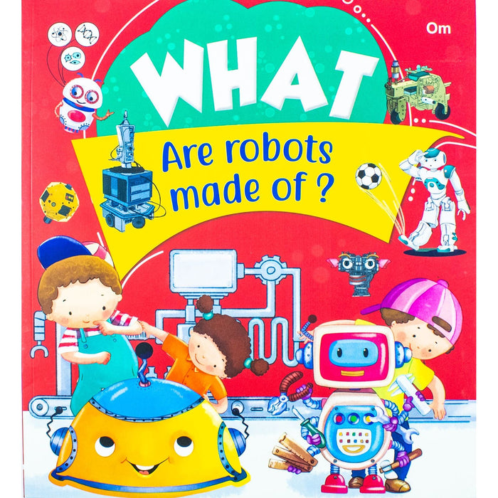 Tell Me What? 12 Books Collection Set (What are Robots Made of, What Helps Bats See In the Dark, What Is the)