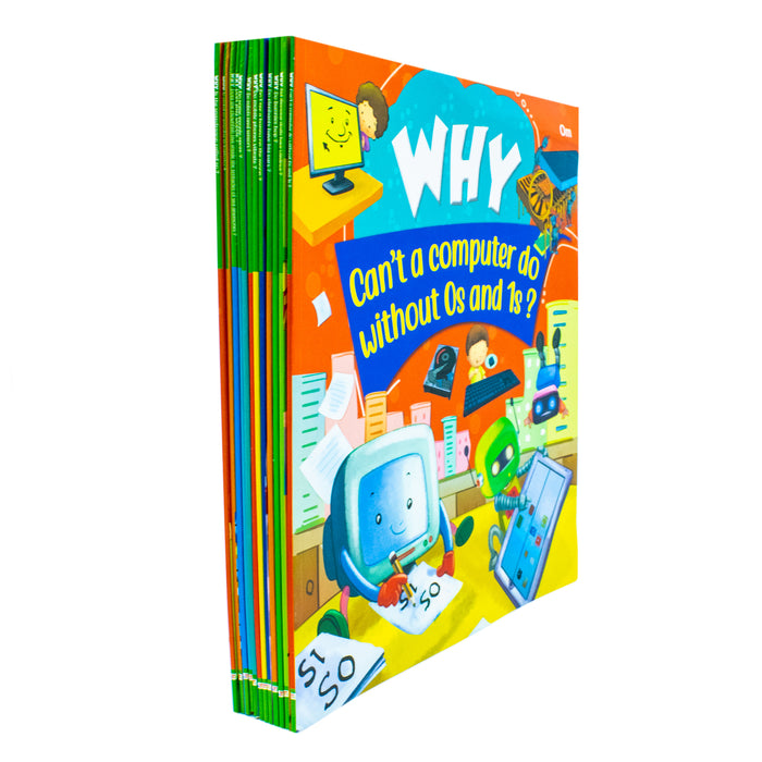 Tell me why? Series Collection of 12 Books Set by Shweta Sinha ( Why Is snapdragon, Jelly Wobble, Robots Snore, Bunnies Hop )