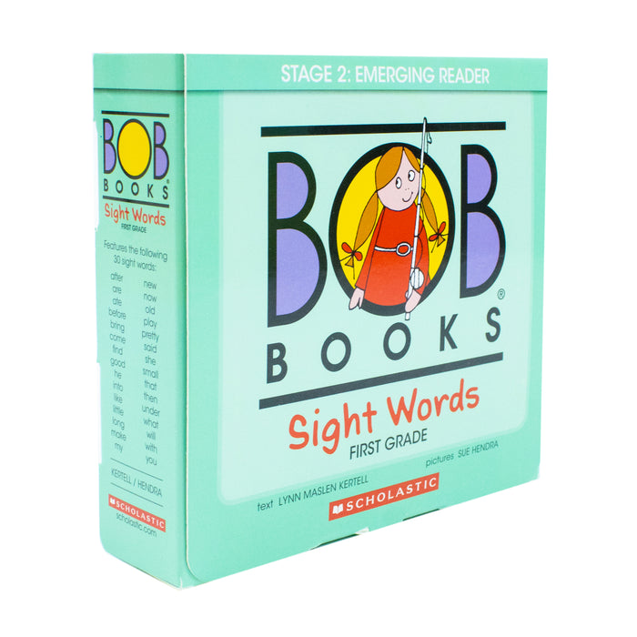 Bob Books - Sight Words First Grade Box Set Phonics, Ages 4 And Up ...