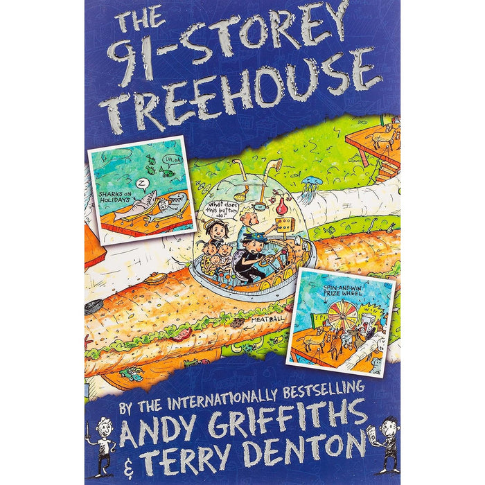 The Treehouse Storey Series 12 Books Collection Set by Andy Griffiths & Terry Denton