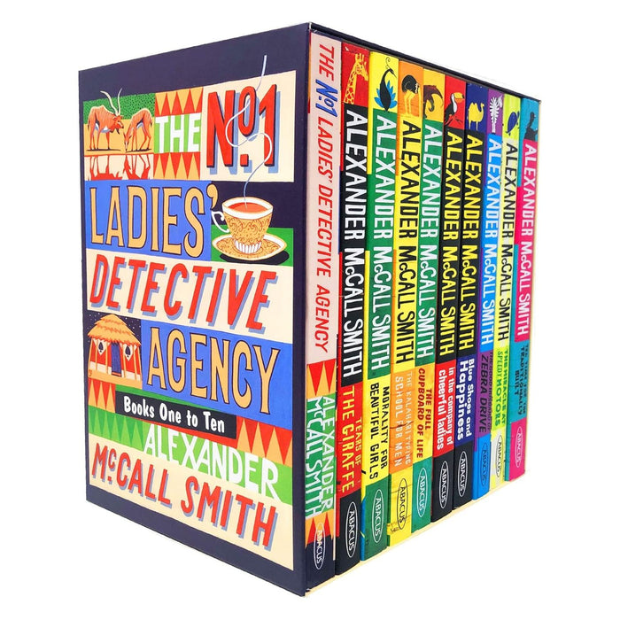 No. 1 Ladies' Detective Agency Series 10 Books Collection Set by Alexander McCall Smith (Books 1 - 10)