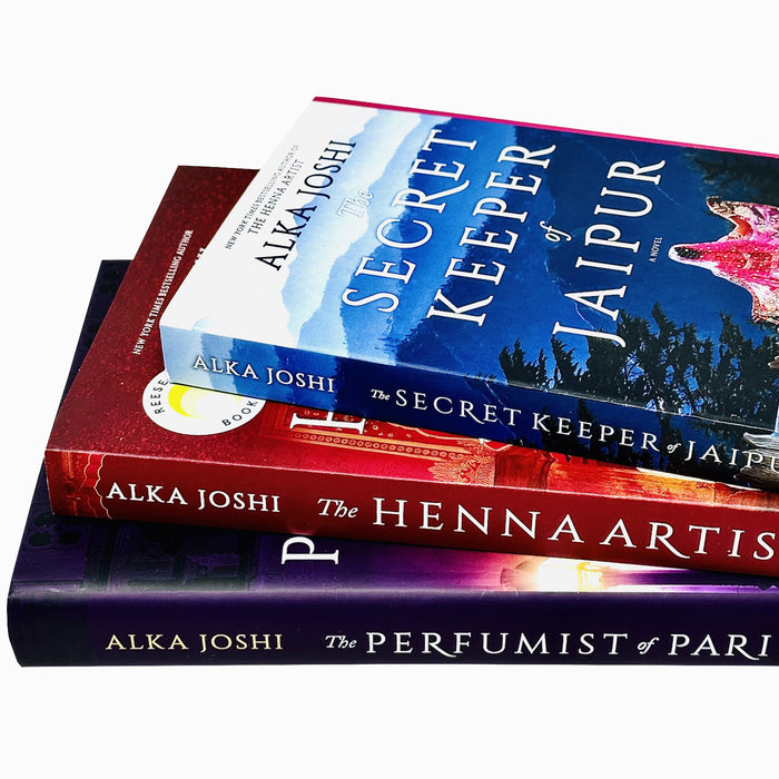 The Jaipur Trilogy 3 Books Collection Set (The Henna Artist, The Secret Keeper of Jaipur & The Perfumist of Paris)