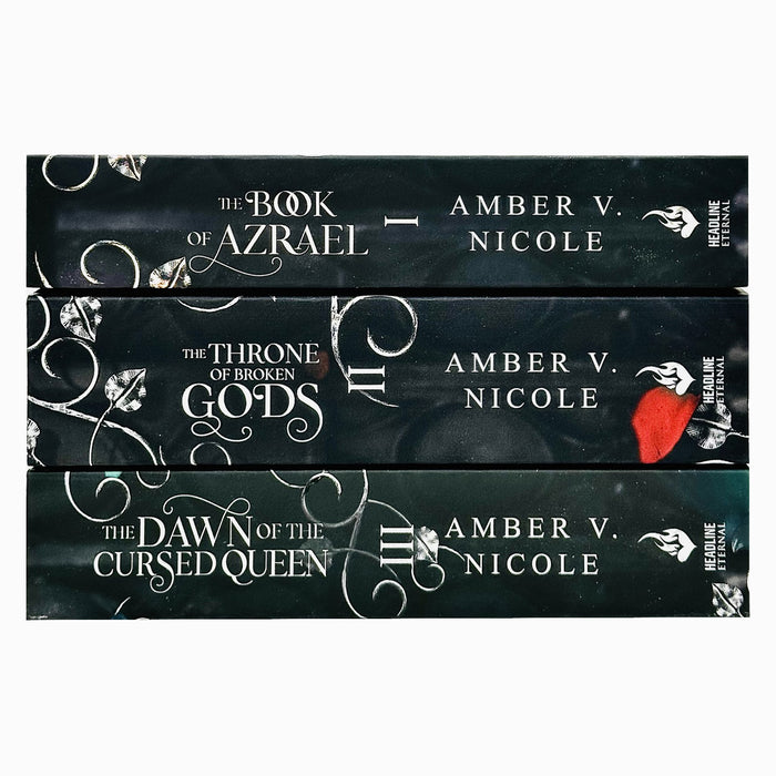 Gods & Monsters Series 3 Books Collection Set (The Book of Azrael, The Throne of Broken Gods, The Dawn of the Cursed Queen)