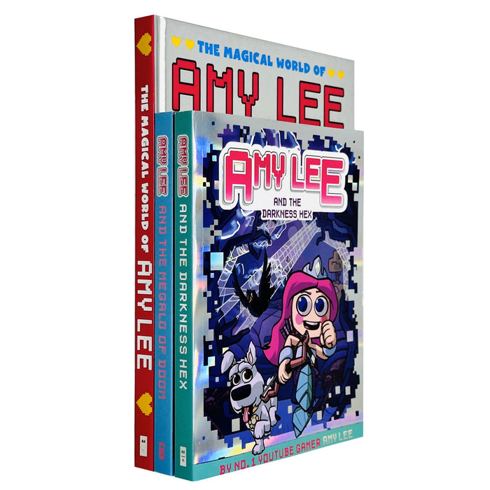 Amy Lee 3 Books Set (The Magical World (HB),Amy Lee and the Darkness Hex: 1,  Amy Lee and the Megalo of Doom: 2)