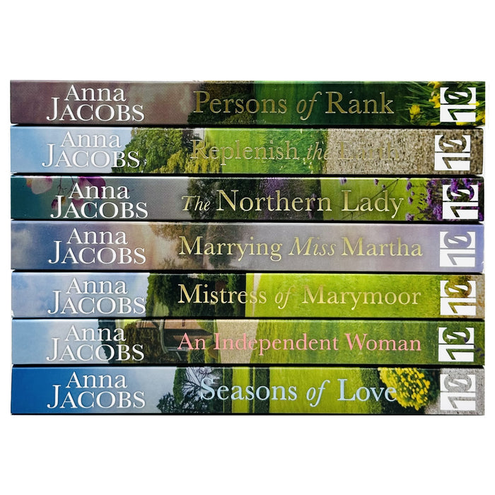 Anna Jacobs Collection 7 Books Set ( The Northern Lady, Persons of Rank )