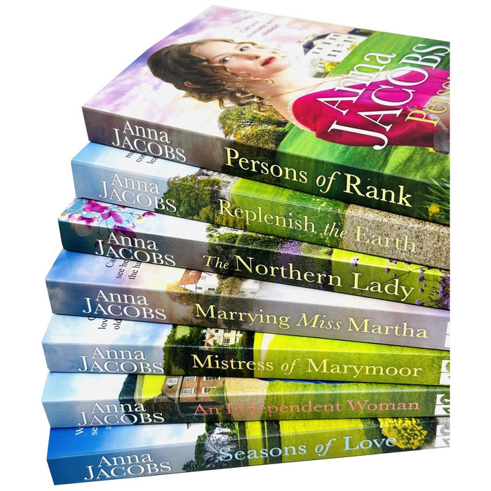 Anna Jacobs Collection 7 Books Set ( The Northern Lady, Persons of Rank )