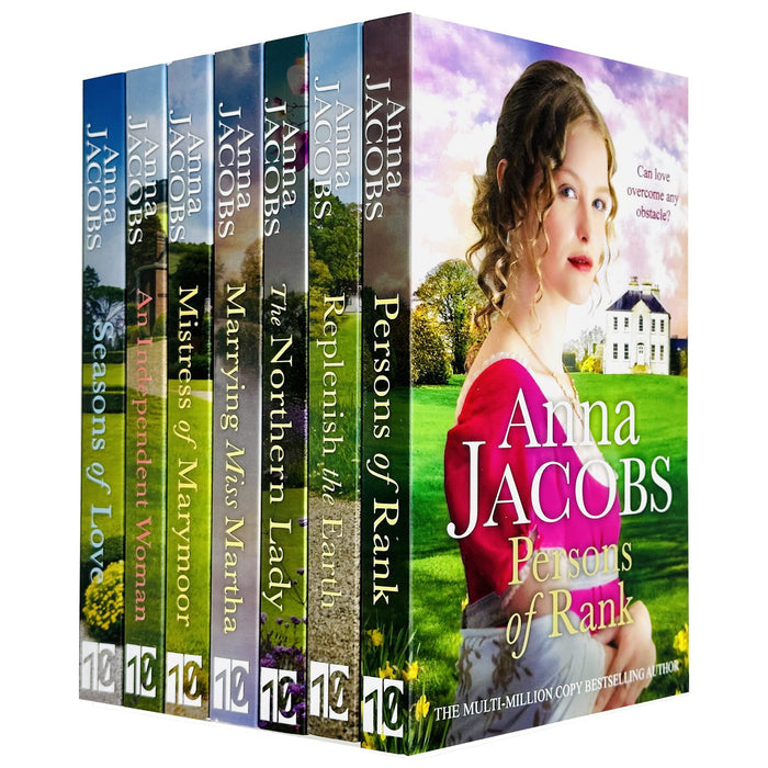 Anna Jacobs Collection 7 Books Set ( The Northern Lady, Persons of Rank )