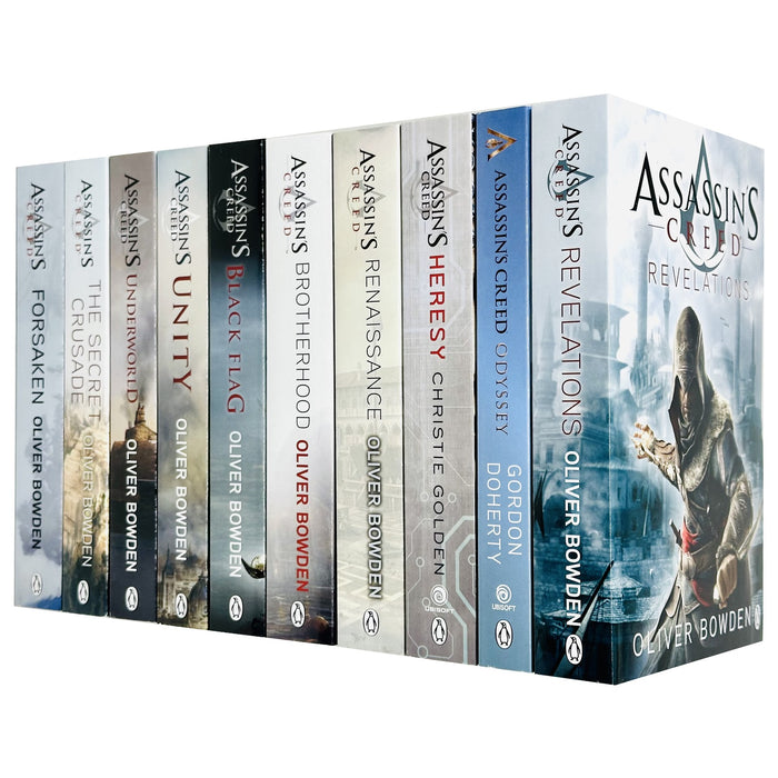 Assassin’s Creed Official 10 Books Collection Set (Books 1 - 10)