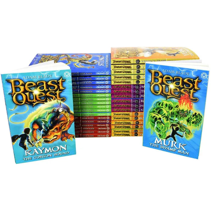 Beast Quest The Hero Collection & The Battle Collection (Series 1 - 6) 36 Books Set