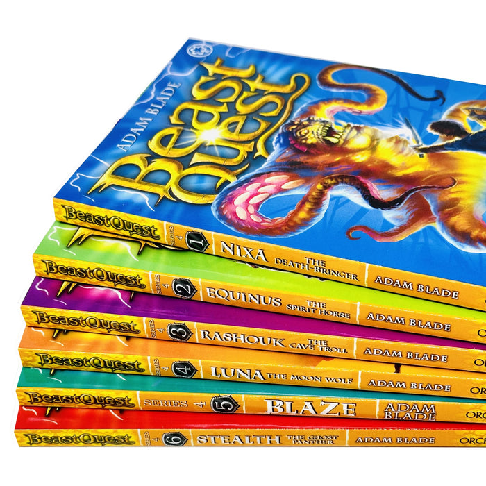 Beast Quest Series 4 Collection - 6 Books