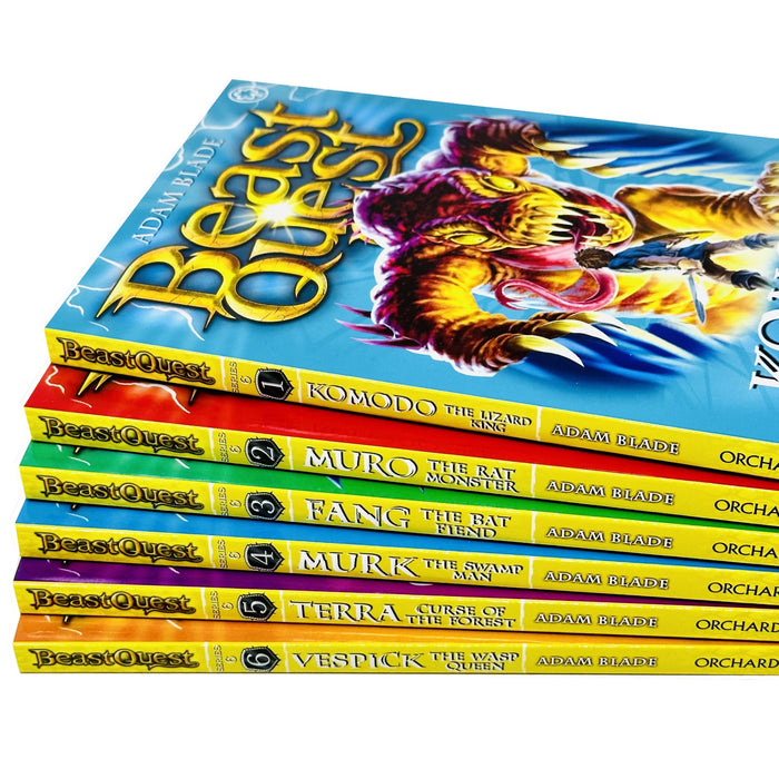 Beast Quest Series 4-6 Collection 18 Books Set By Adam Blade Paperback NEW