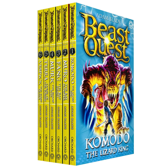 Beast Quest Series 4-6 Collection 18 Books Set By Adam Blade Paperback NEW