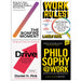 The Bonfire Moment, Drive, Philosophy@Work, Work Rules! 4 Book Collection Set - The Book Bundle