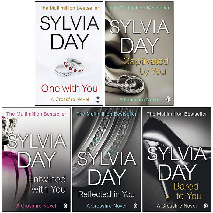 A Crossfire Novel 5 Books Collection Set By Sylvia Day (One With You, Captivated By You & More...)