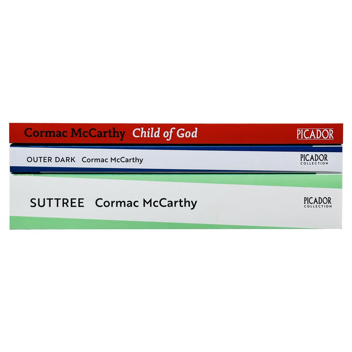 Cormac McCarthy Collection 3 Books Set *(Suttree, Outer Dark, Child of God )