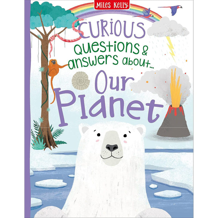 A Curious Collection of Questions and Answers 8 Books Collection Box Set (The Solar System, Science)