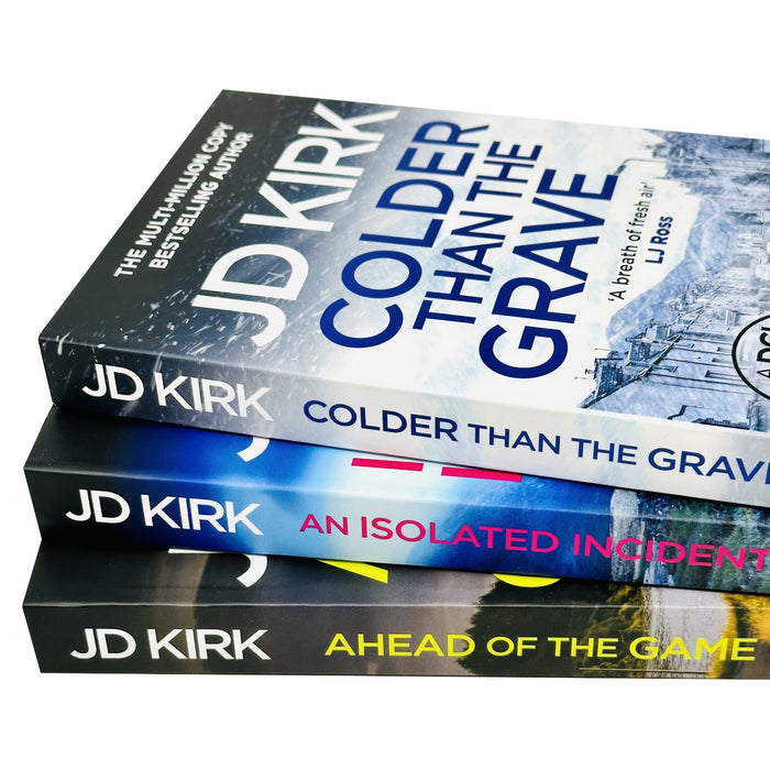 DCI Logan Crime Thrillers Collection 3 Books Set by JD Kirk (An Isolated Incident)