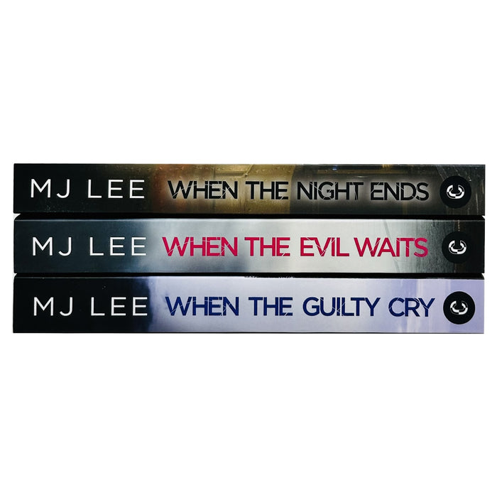 DI Ridpath Crime Thriller 6-8: 3 Books Collection Set By M J Lee (When the Evil Waits, When the Guilty Cry & When the Night Ends)