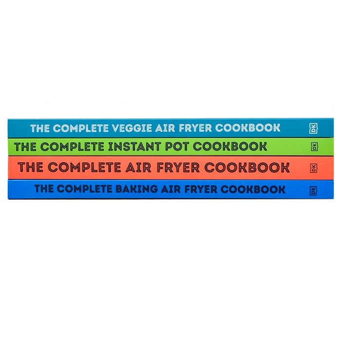 DK The Complete Air Fryer Cookbook 4 Books Collection Set (The Complete Veggie Air Fryer Cookbook)