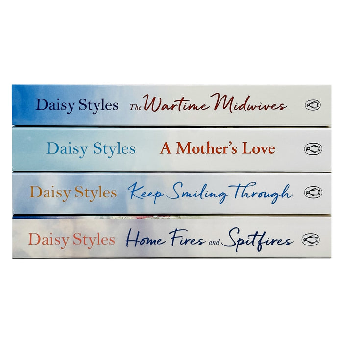 Daisy Styles Wartime Midwives Series Collection 4 Books Set (The Wartime Midwives)