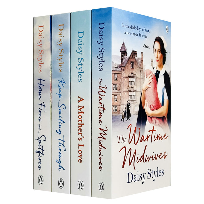 Daisy Styles Wartime Midwives Series Collection 4 Books Set (The Wartime Midwives)