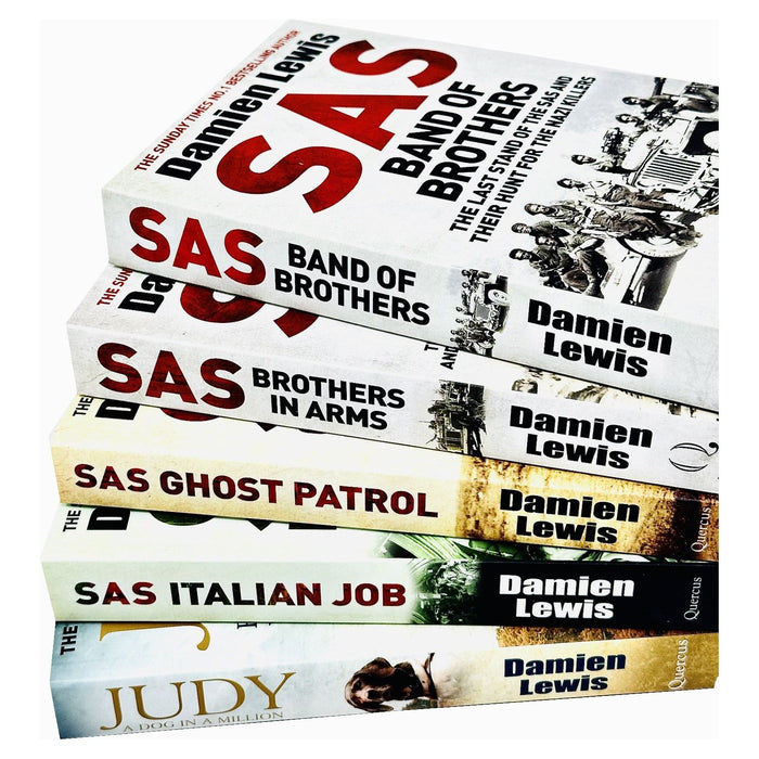 Damien Lewis Collection 5 Books Set (SAS Band of Brothers) - The Book Bundle