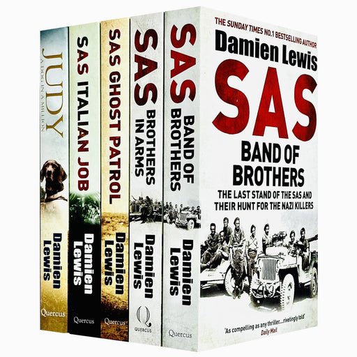 Damien Lewis Collection 5 Books Set (SAS Band of Brothers) - The Book Bundle
