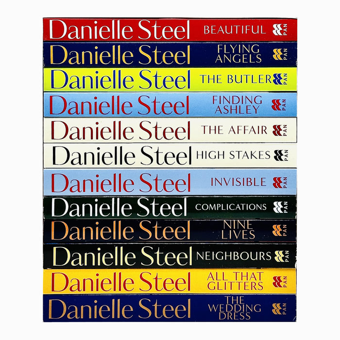 Danielle Steel Collection 12 Books Box Set (The Wedding Dress, All That Glitters, Neighbours, Nine Lives)