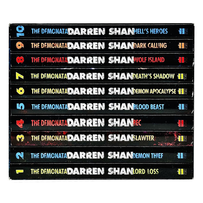 Darren Shan The Demonata 10 Books Collection Pack Set Brand New Demon