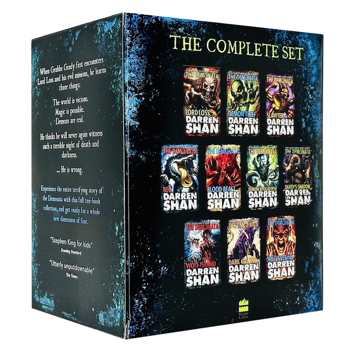 Darren Shan The Demonata 10 Books Collection Pack Set Brand New Demon