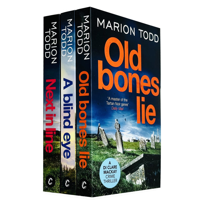 Detective Clare Mackay Series 3 Books Collection Set By Marion Todd (Next in Line)