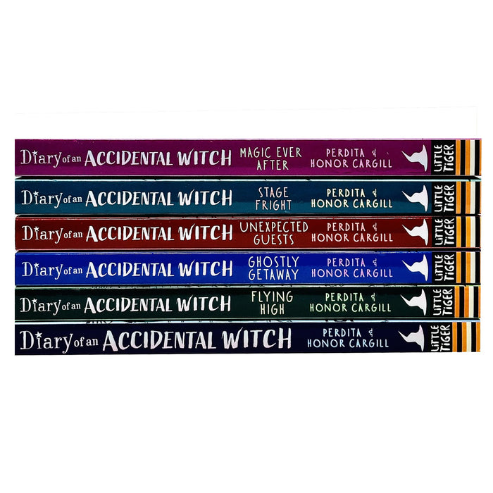 Diary of an Accidental Witch Series Collection 6 Books Set By Honor and Perdita Cargill