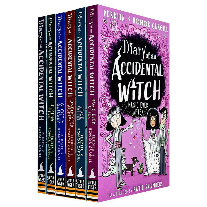 Diary of an Accidental Witch Series Collection 6 Books Set By Honor and Perdita Cargill