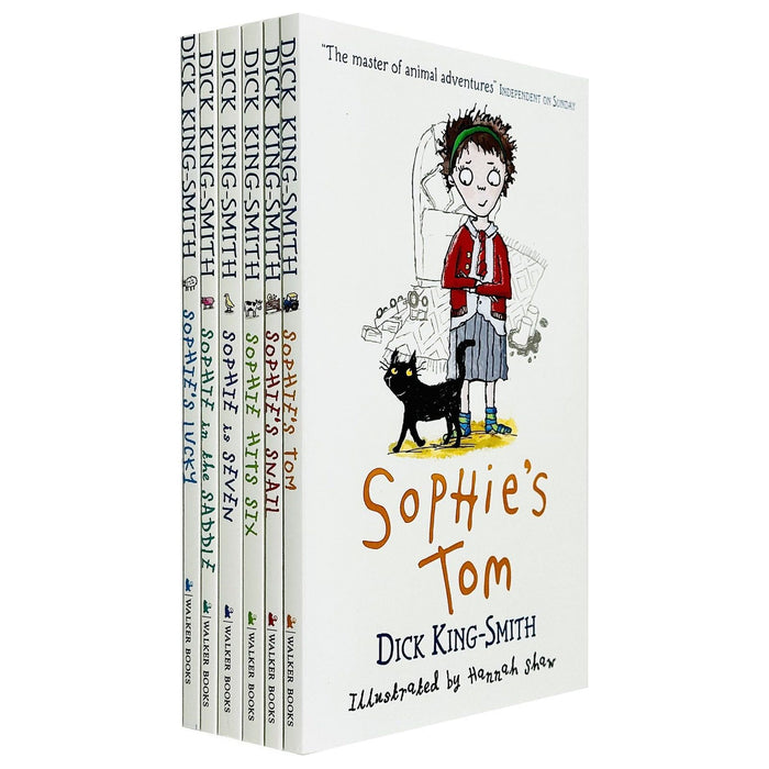 The Sophie Stories Books 1 - 6 Collection Set by Dick King-Smith (Sophie's Lucky, Sophie in the Saddle, Sophie is Seven)