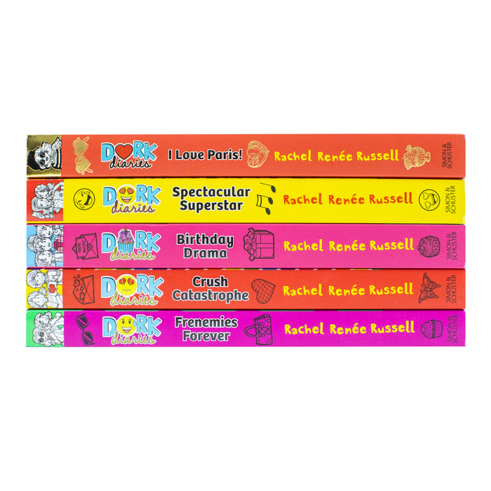 Dork Diaries Collection 5 Books Set (Volume 11-15) By Rachel Renee Russell