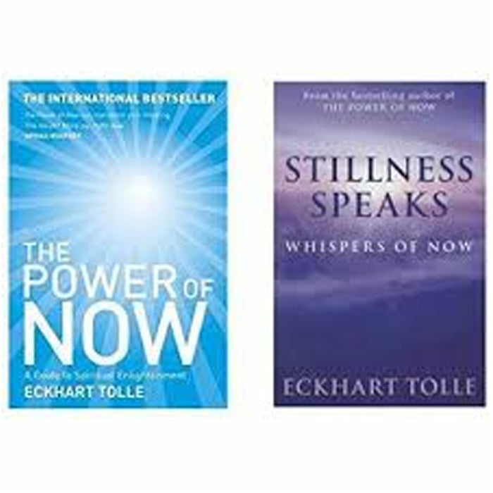 Eckhart Tolle Collection, (Power of Now & Stillness Speaks) 2 Books Set