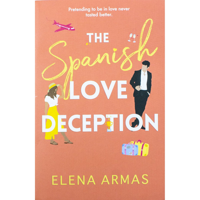 Elena Armas 3 Books Collection Set (The Spanish Love Deception, The American Roommate Experiment & The Long Game)