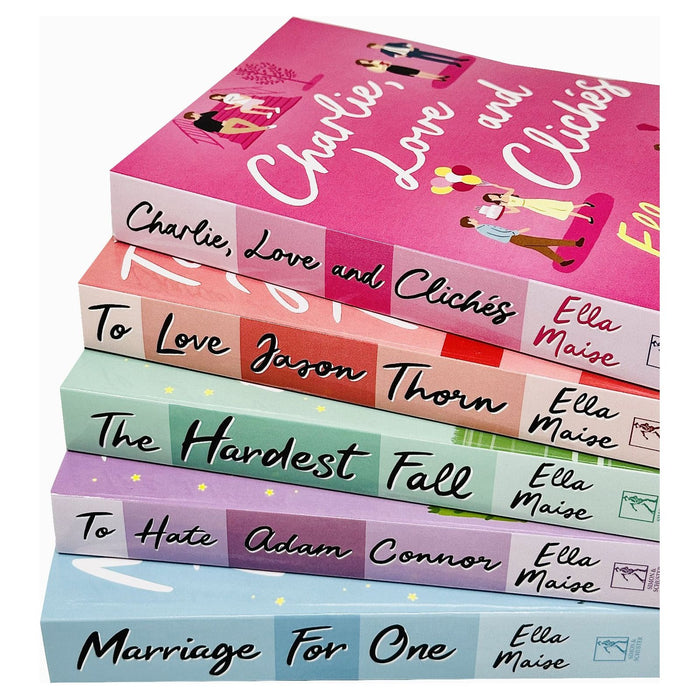 Ella Maise Collection 5 Books Set (Charlie Love and Cliches, To Love Jason Thorn) - The Book Bundle