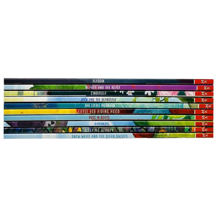 Fairy Tales Little Adventure 10 Books Collection Set(Aladdin, Cinderella, Rapunz)