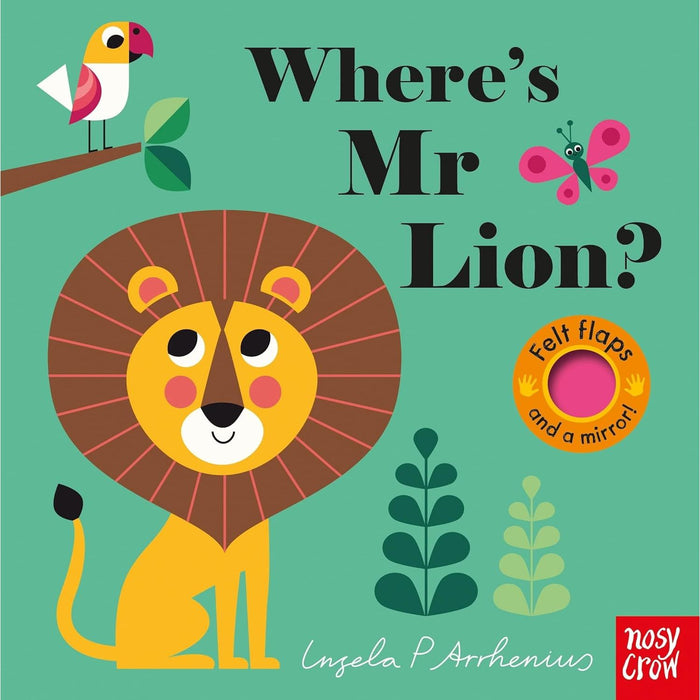 Felt Flaps and a Mirror Where's Series 5 Books Collection Set by  Ingela P Arrhenius(Where's Mrs Panda? ) - The Book Bundle