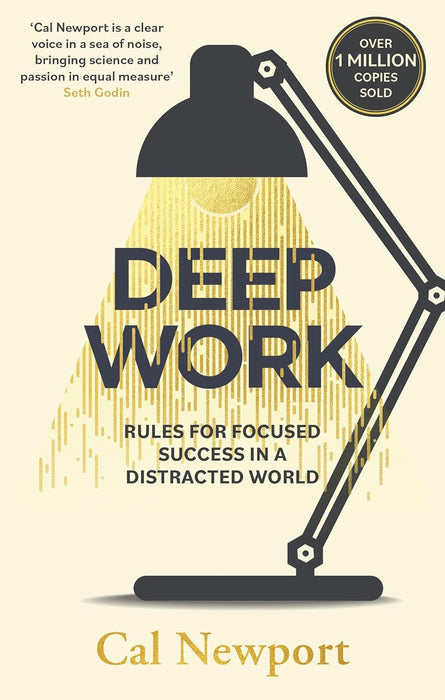 Deep Work, Becoming Bulletproof, Eat That Frog, Brain Wash 4 Books Collection Set