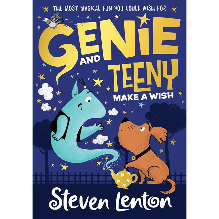 Genie and Teeny Series 3 Books Collection Set By Steven Lenton(The Wishing Well, Wishful Thinking & Make a Wish) - The Book Bundle