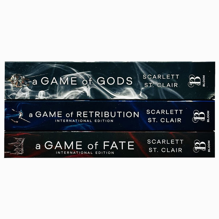 Hades x Persephone Saga 3 Books Collection Set By Scarlett St. Clair(A Game of Gods, A Game of Retribution & A Game of Fate)